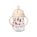 Sugerørskop - Tritan - Ladybug - 300ml
