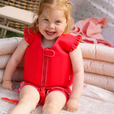 Svømmevest med flæse- Berry