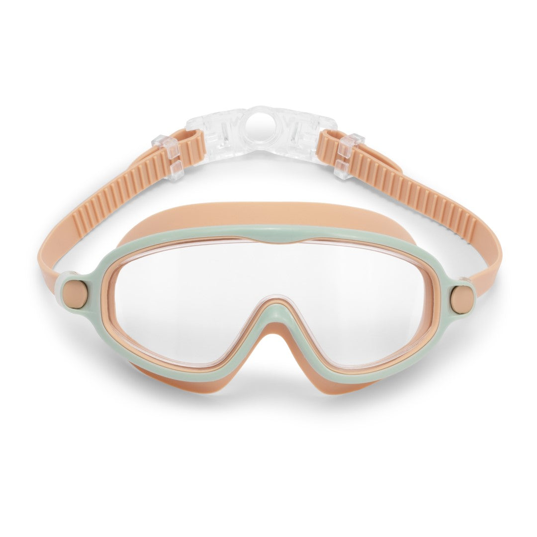 Svømmebriller - Aqua/Oak Beige