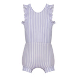 Blebadedragt Neopren - Lavender - Striped