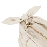Quilted Tote Bag - Oyster Grey 