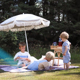 Strandparasol - UV50+ - Oyster Grey