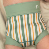 Blebadebukser Neopren - Fern - Striped 