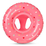 Baby badering - Rosy - Hearts