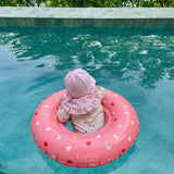 Baby badering - Rosy - Hearts