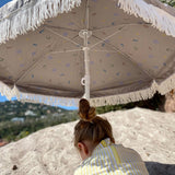 Strandparasol - UV50+ - Oyster Grey