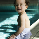 Blebadebukser Neopren - Azure - Striped