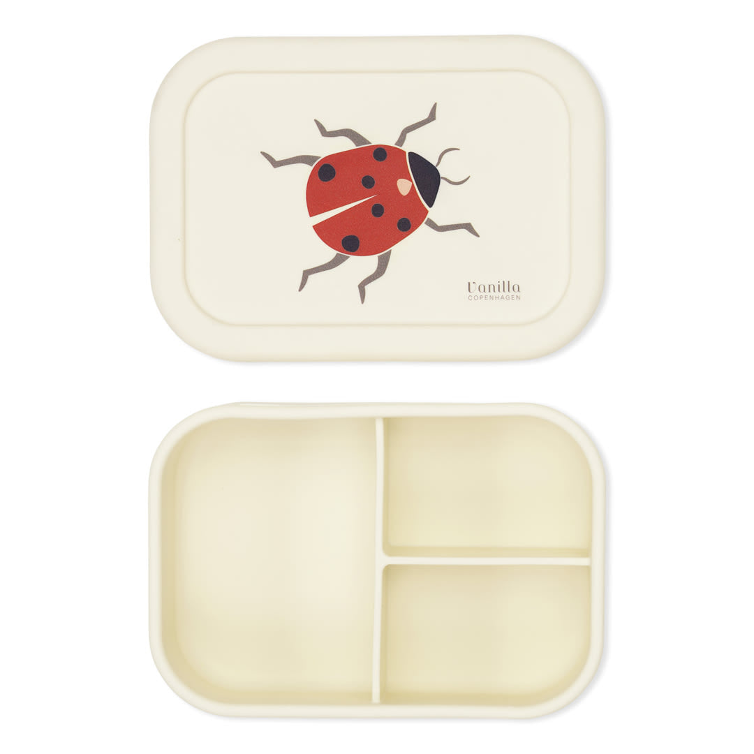 Madkasse - Silikone - Ladybug