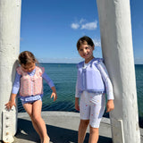 Svømmevest med strop - Lavender