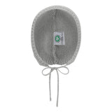 Bonnet Hat Grey Dune GOTS