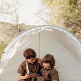 Strandtelt Family - Pop Up - Oyster Grey - UV50+