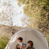 Strandtelt Family - Pop Up - Oyster Grey - UV50+