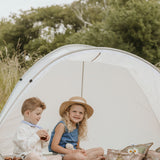 Strandtelt Family - Pop Up - Oyster Grey - UV50+