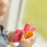 Baby Spinners med sugekop - 3-pak - Pink