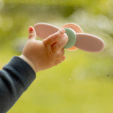 Baby Spinners med sugekop - 3-pak - Pink
