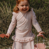 Badenederdel med shorts - English Rose 