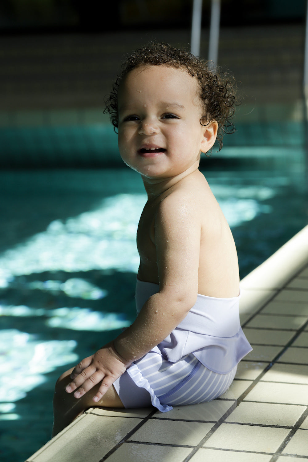 Badeble neopren - Beach Beige - UV50+