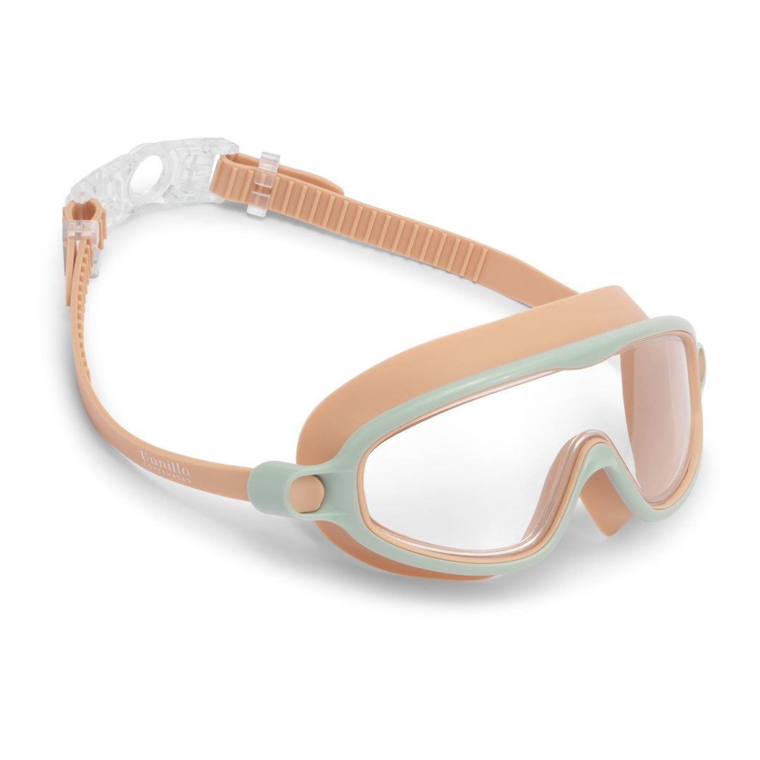 Svømmebriller - Aqua/Oak Beige